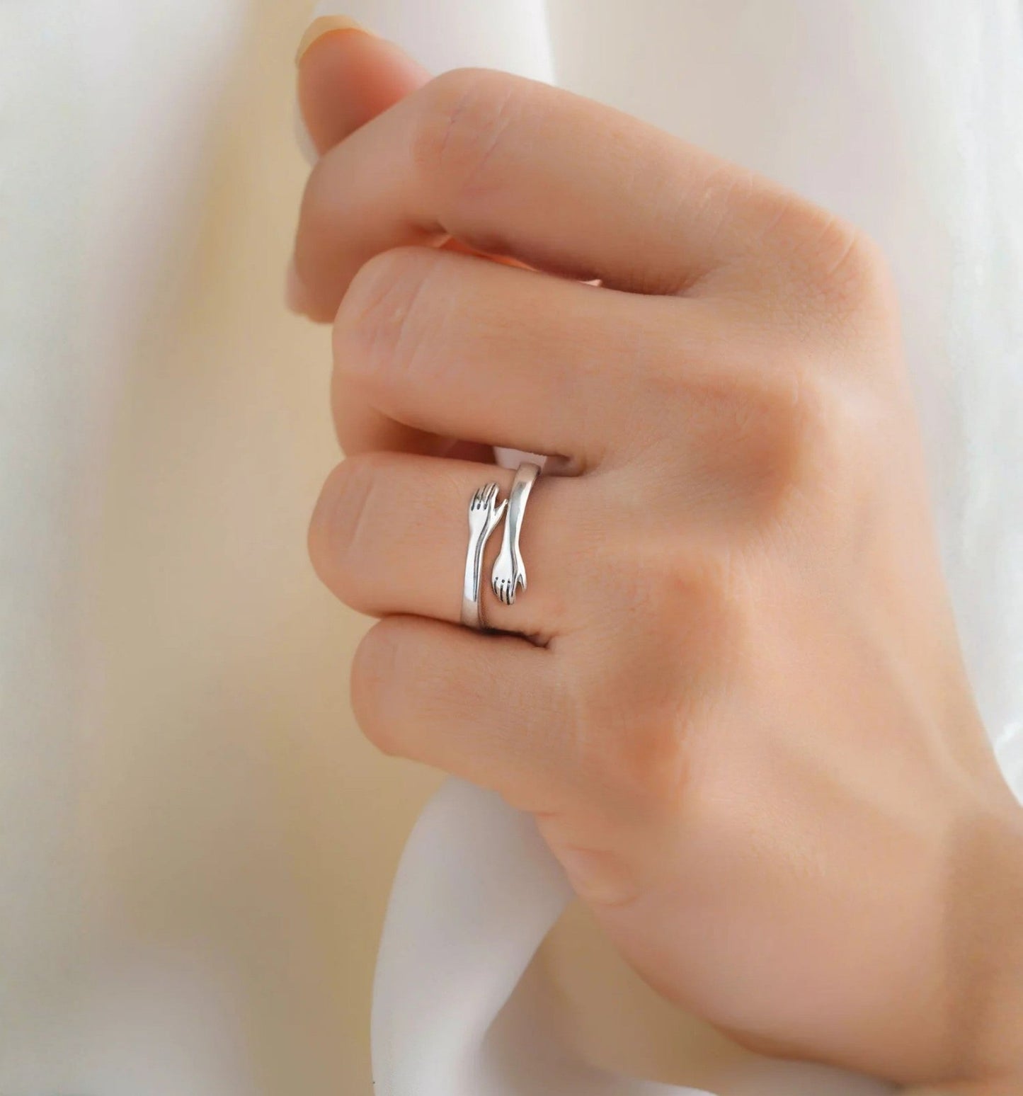 Lola - handenknuffel ring